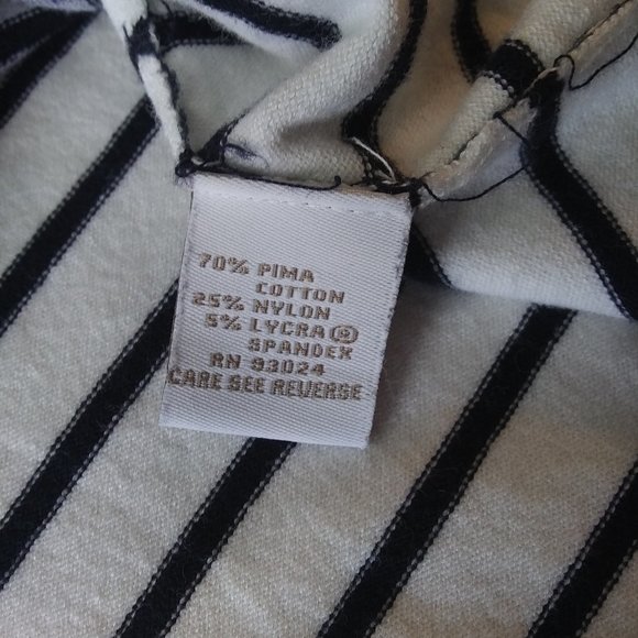 Adrienne Vittadini | Navy and Cream Long Sweater with Graphic Floral | XL - Picture 6 of 12